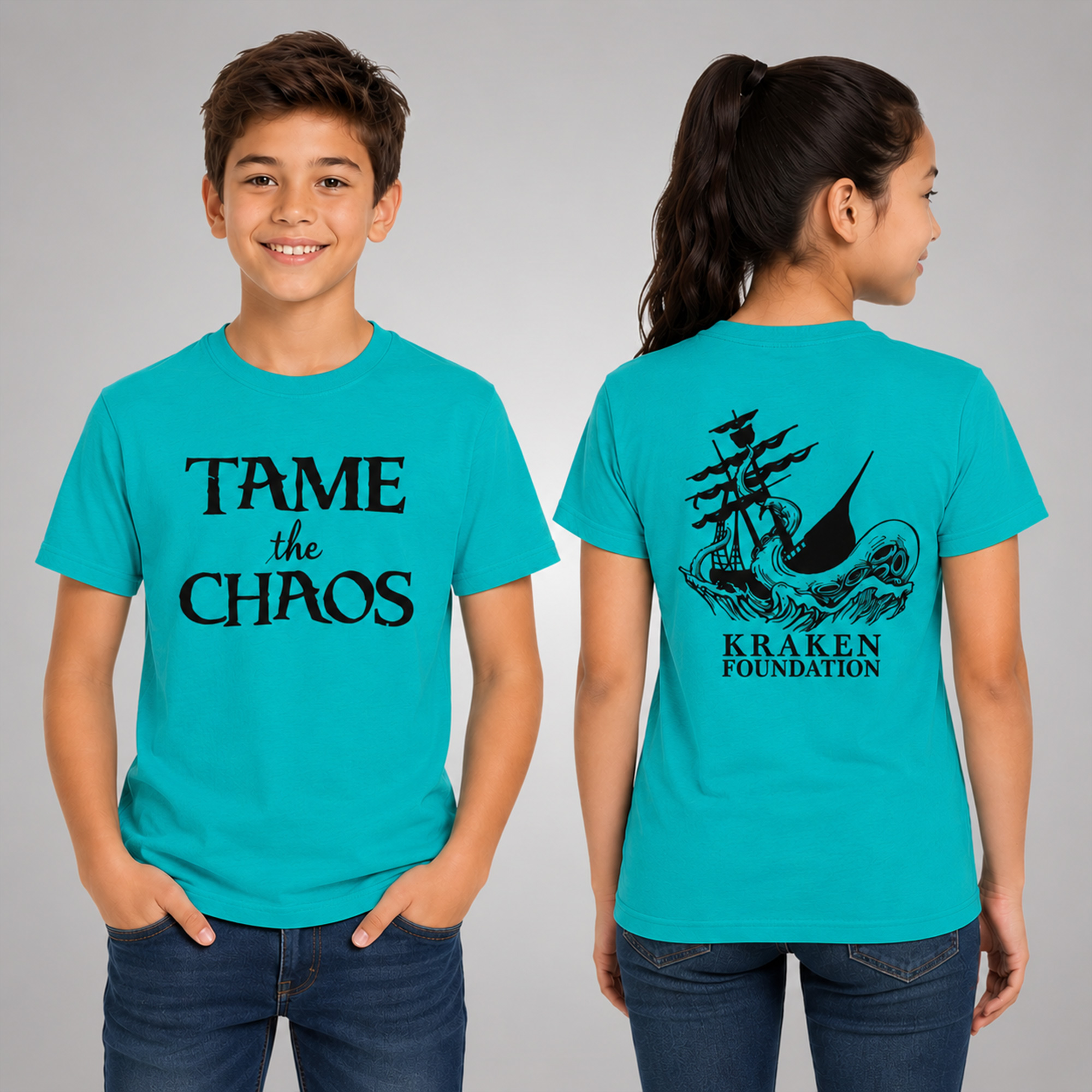 KF Youth Tame The Chaos T-Shirt - Image 3